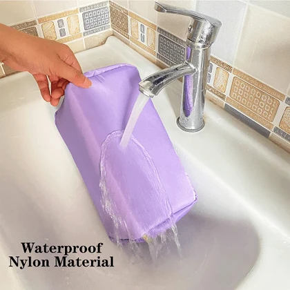 کیف آرایشی STUFF رنگ یاسی