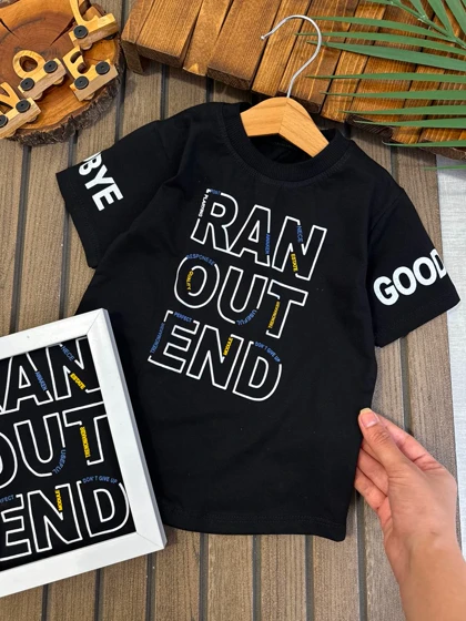 تیشرت مشکی RANOUTEND