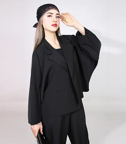 کت آستین کیمونو کد 1309