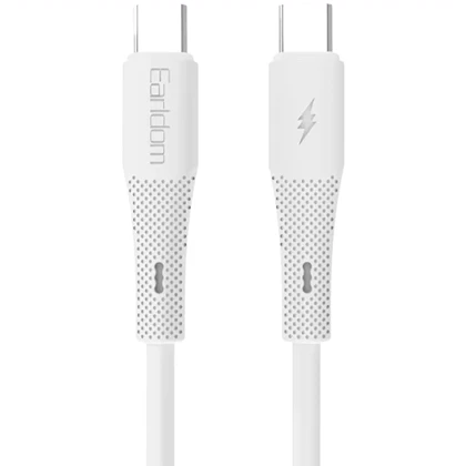 کابل دوسر تایپ سی ارلدام Earldom مدل EC-185C-C توان 60 وات 1 متر