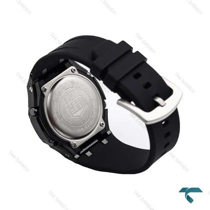 ساعت جیشاک GMA2100 مردانه مشکی رنگین کمانی G-Shock-6107-G