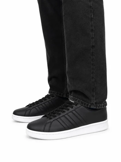 کفش کتانی مردانه بزرگ پا ونس آدیداس سه خط ADIDAS