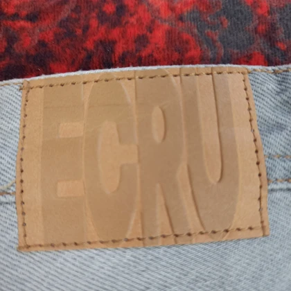 شلوار جین واید لگ یونیسکس از ecru کد 348
