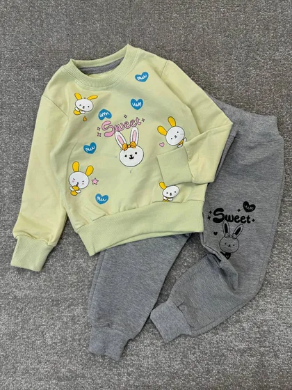 بلوز شلوار sweet rabbit (ایراددار)