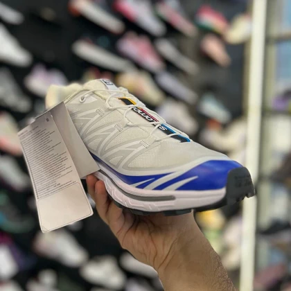 کفش روزمره مردانه سالامون مدل S-labXT6 سفید آبی