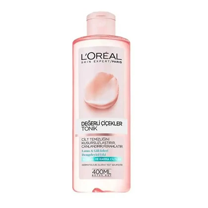 میسلار واتر پاک‌کننده آرایش لورآل پاریس (L’Oréal Paris Micellar Water) مخصوص انواع پوست حجم 400 میلی‌لیتر