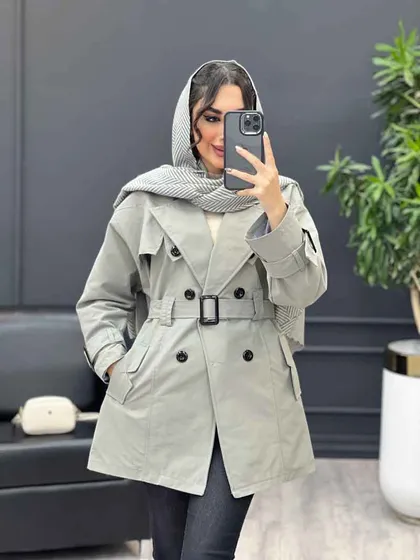 بارانی چهاردکمه ژیله پاگن