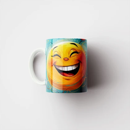 ماگ طرح جذاب ایموجی کد 477