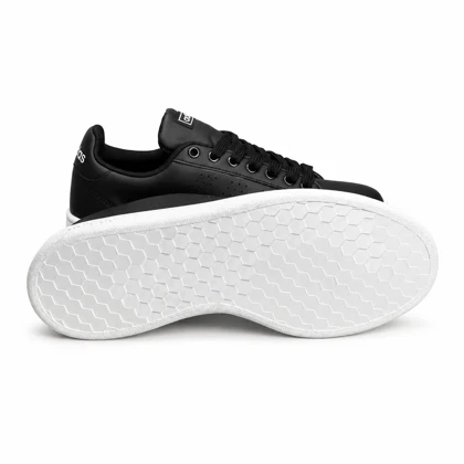کفش کتانی ست زنانه مردانه مدل ونس مشکی لژ سفید ADIDAS