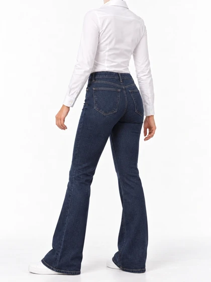 شلوار جین 300017499 Bootcut