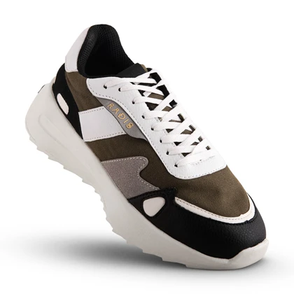 کفش روزمره مردانه چرم رادیس مدل DISEN کد 574-M.MC