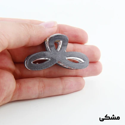 کلیپس دخترانه مدل پاپیون مثلثی شاین دار