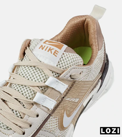 کفش کتانی مردانه و زنانه قهوه ای کرم Nike cushlon مدل 7564