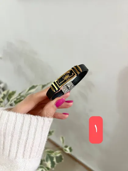 دستبند چرم