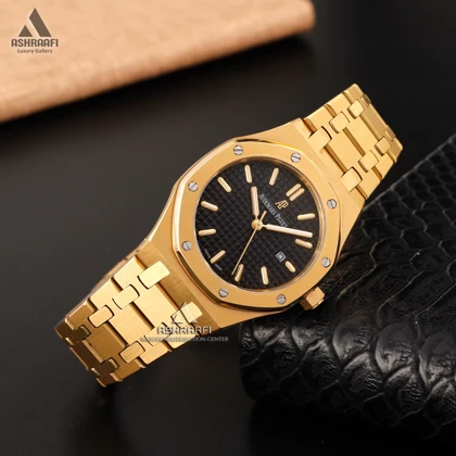ساعت زنانه‌ای پی طلایی Audemars Piguet Royal Oak GK58