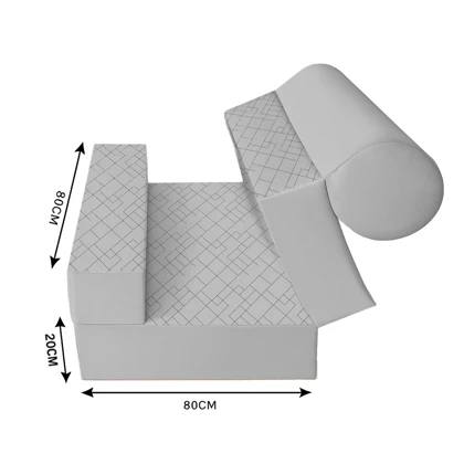کاناپه تخت شو یک نفره مینیمال خطی مدل M1036