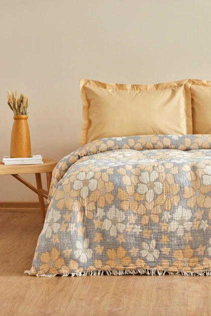 سرویس روتختی پیکه دو نفره Karaca Home مدل Nelly - چندرنگ