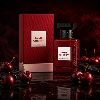 خرید ادکلن Lush Cherry Fragrance World عطر گیلاسی لوکس 100 میل