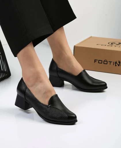 کفش زنانه پاشنه 5 سانت مهرسا BT