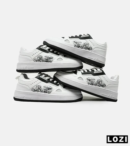 کفش کتانی مردانه سفید NIKE AirForce Draw