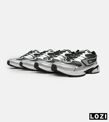 کفش کتانی مردانه نقره ای خاکستری DIESEL S-SERENDIPITY SPORT