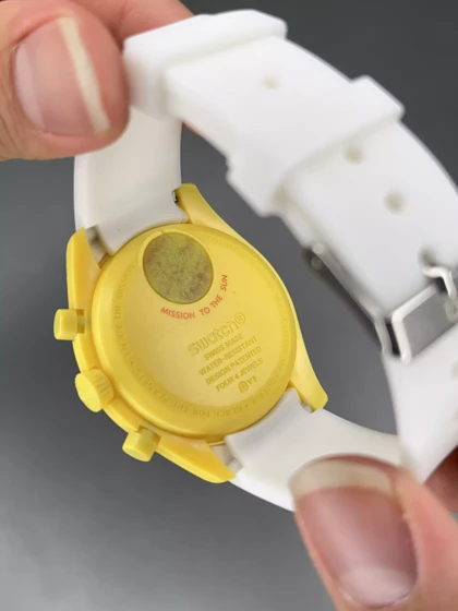 ساعت مچی امگا سواچ رابر ماموریت به خورشید Omega x Swatch Mision to the sun