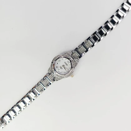 ساعت مچی زنانه مجلسی EHHE نگین‌دار با موتور کوارتز