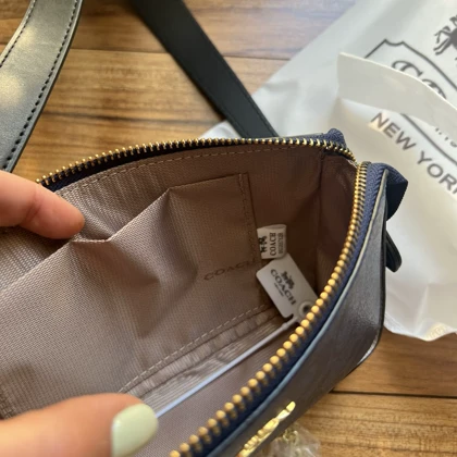 کیف رودوشی کوچ Coach مدل Nolita 19 In Signature Canvas