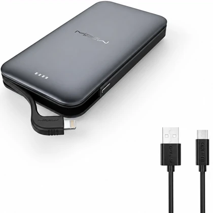 پاوربانک مایپو Mipow مدل Power Cube ظرفیت 10000 میلی آمپر(وضعیت B، توان، فناوری PD و مقادیر ولتاژ و جریان ورودی و خروجی، وزن) / تکراری مشابه محصول 208535