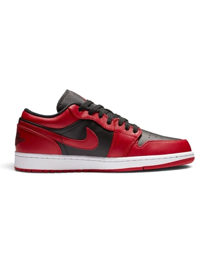 کتانی ویتنامی ایر جردن وان لو مشکی قرمزNike Air Jordan 1 Low Reverse Bred