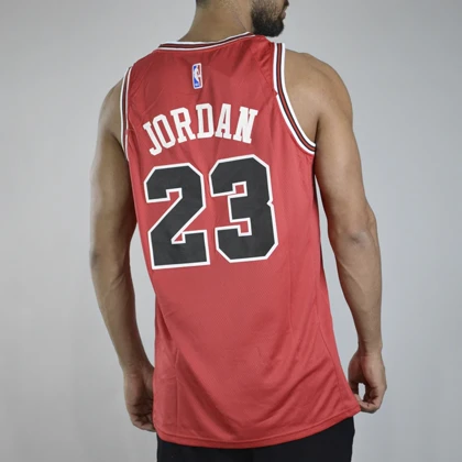 رکابی ورزشی مردانه شیکاگو بولز مدل Dri Fit-6298 قرمز