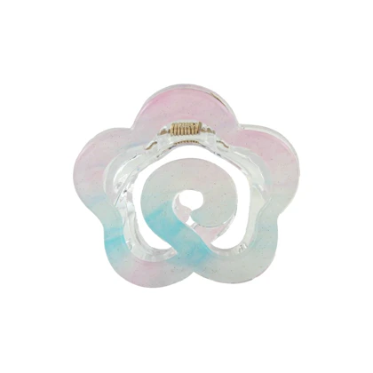 کلیپس زنانه مدل گل کوچک رنگی