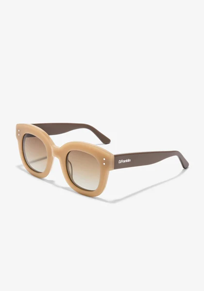 عینک آفتابی دی فرانکلین مدل D.franklin Holly Sand / Gradient Amber