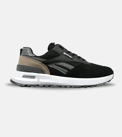 کفش کتانی مشکی طوسی REEBOK Unphased Pro مدل 4862