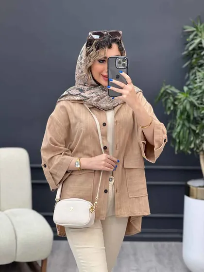 مانتو آستین پاگن هیوا