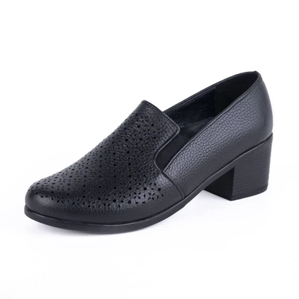 کفش چرم زنانه مدل ماریا تابستانی کد 8680