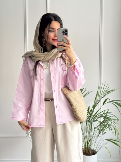 مانتو لینن باکسی هلیا