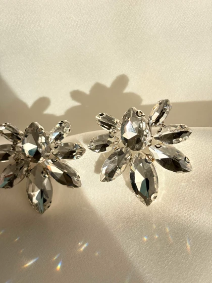 گوشواره طرح جواهر برند زارا کد 9102