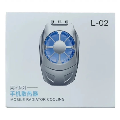 فن خنک کننده گوشی موبایل مدل L-02 با نور LED