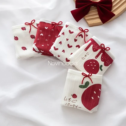 شورت کبریتی توت فرنگی قرمز104610(سایز 38-42)