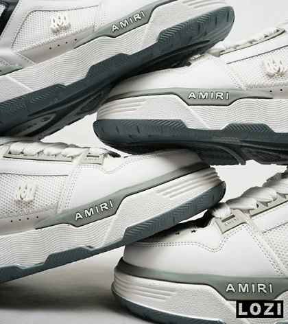 کفش کتانی سفید AMIRI MA2 Leather مدل 4913