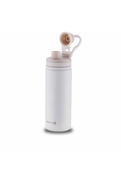 فلاسک KORKMAZ مدل Essentials Sport استیل ضدزنگ - خاکستری