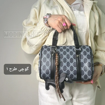 کیف زنانه صندوقی طرح برند کد 2100