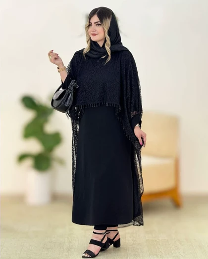 ست رویه پیراهن سرمه ( یلدایی)