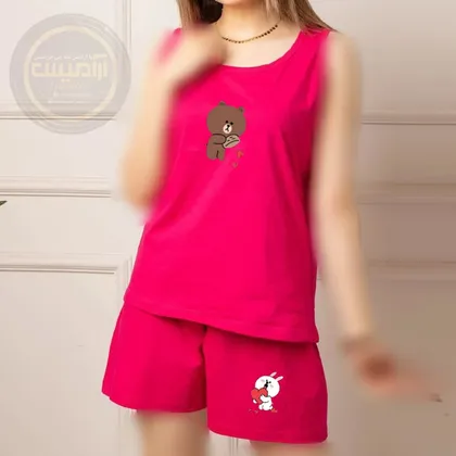 ست تاپ و شورتک خرگوش قلبی