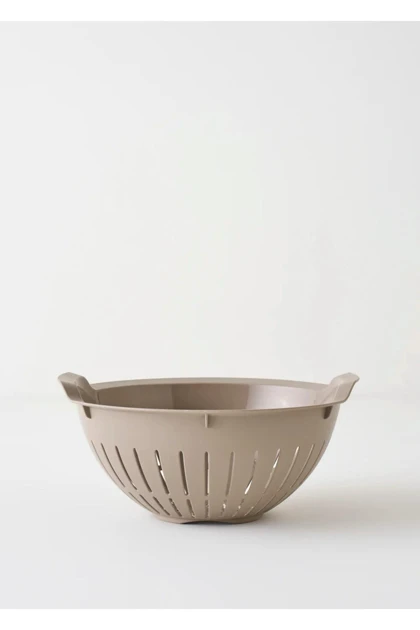 آبکش کاسه‌دار Bella Maison مدل Handle پلی توییل - بژ