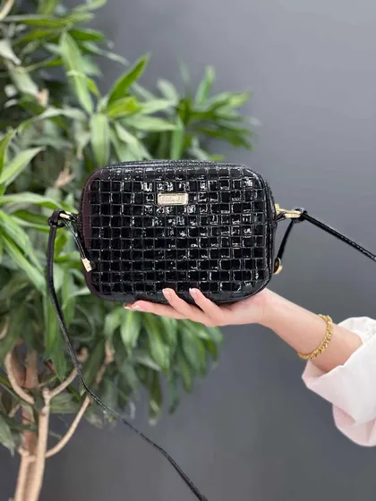 کیف طرح مربع بند گره‌ای
