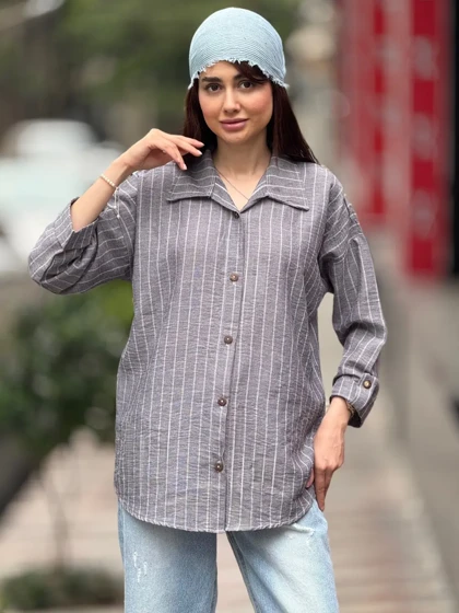شومیز راه راه زارا