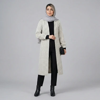 مانتو زنانه شانل ترک ترلان