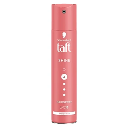 اسپری مو تافت مدل Shine شماره 4 حجم 250ml